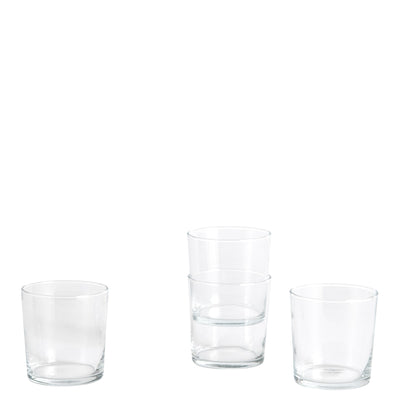 HAY Sada skleniček Glass, Medium, 4 kusy - DESIGNSPOT
