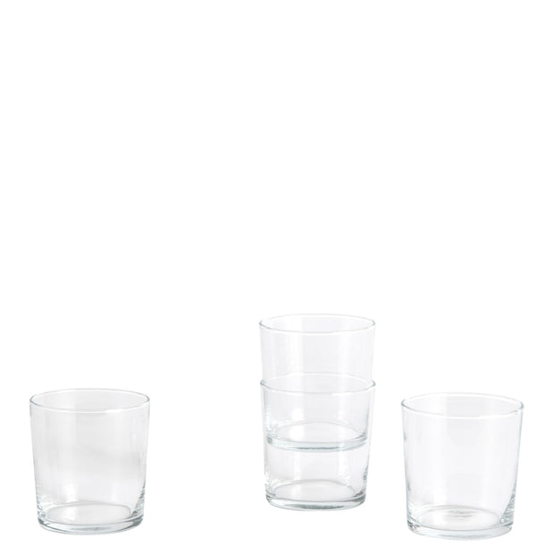 HAY Sada skleniček Glass, Medium, 4 kusy - DESIGNSPOT
