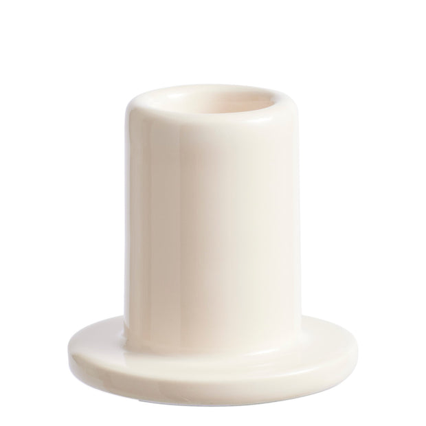 HAY Svícen Tube, Off-white - DESIGNSPOT