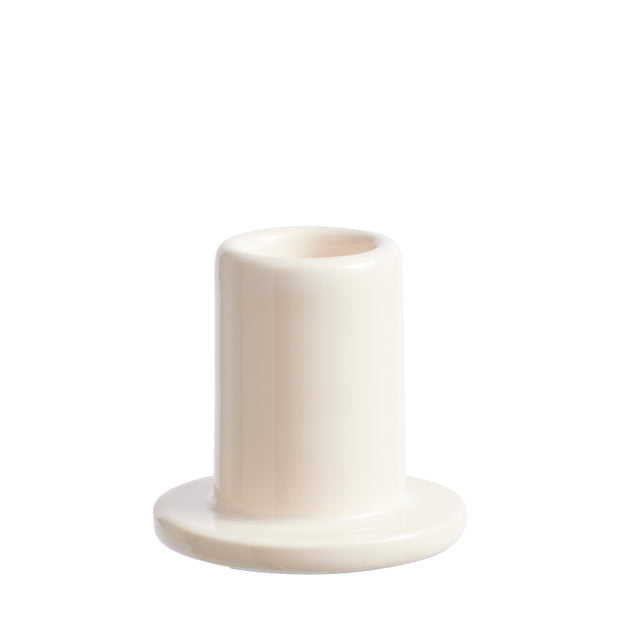 HAY Svícen Tube, Off-white - DESIGNSPOT