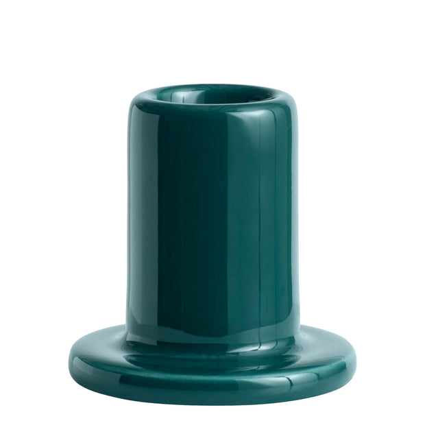 HAY Svícen Tube, Dark green - DESIGNSPOT