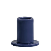 HAY Svícen Tube, Midnight Blue - DESIGNSPOT