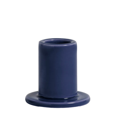 HAY Svícen Tube, Midnight Blue - DESIGNSPOT