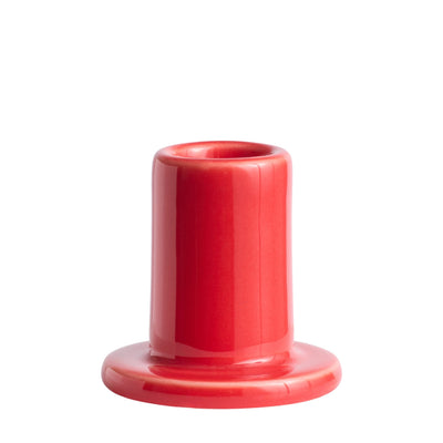 HAY Svícen Tube, Red - DESIGNSPOT