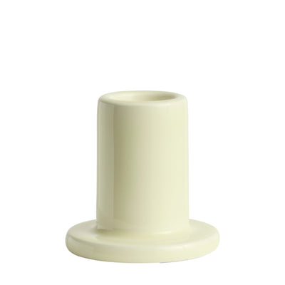 HAY Svícen Tube, Lime White - DESIGNSPOT