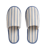 Papuče Waffle, Stripe dusty blue