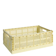 HAY Úložný box Colour Crate, Large, Light Yellow - DESIGNSPOT