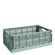 HAY Úložný box Colour Crate, Large, Sage Green - DESIGNSPOT