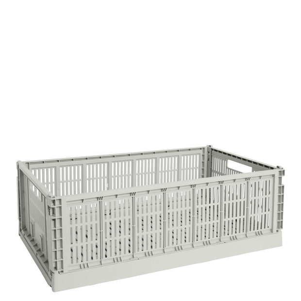 HAY Úložný box Colour Crate, X-Large, Grey - DESIGNSPOT