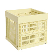 HAY Úložný box Colour Crate, Cube, Light Yellow - DESIGNSPOT