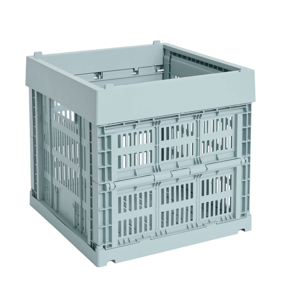 Úložný box Colour Crate, Cube, Dusty Blue