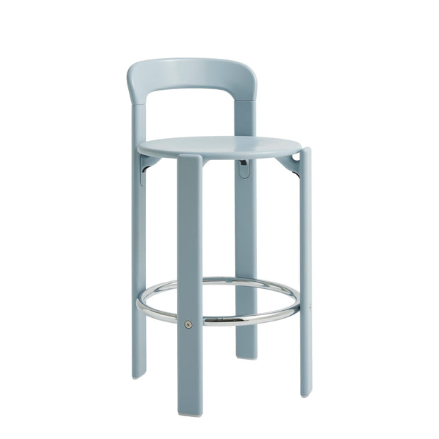 HAY Barová židle Rey Low, Slate Blue - DESIGNSPOT