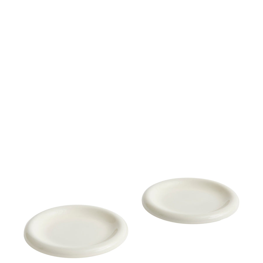 Sada talířů Barro Ø18, Off White, 2ks