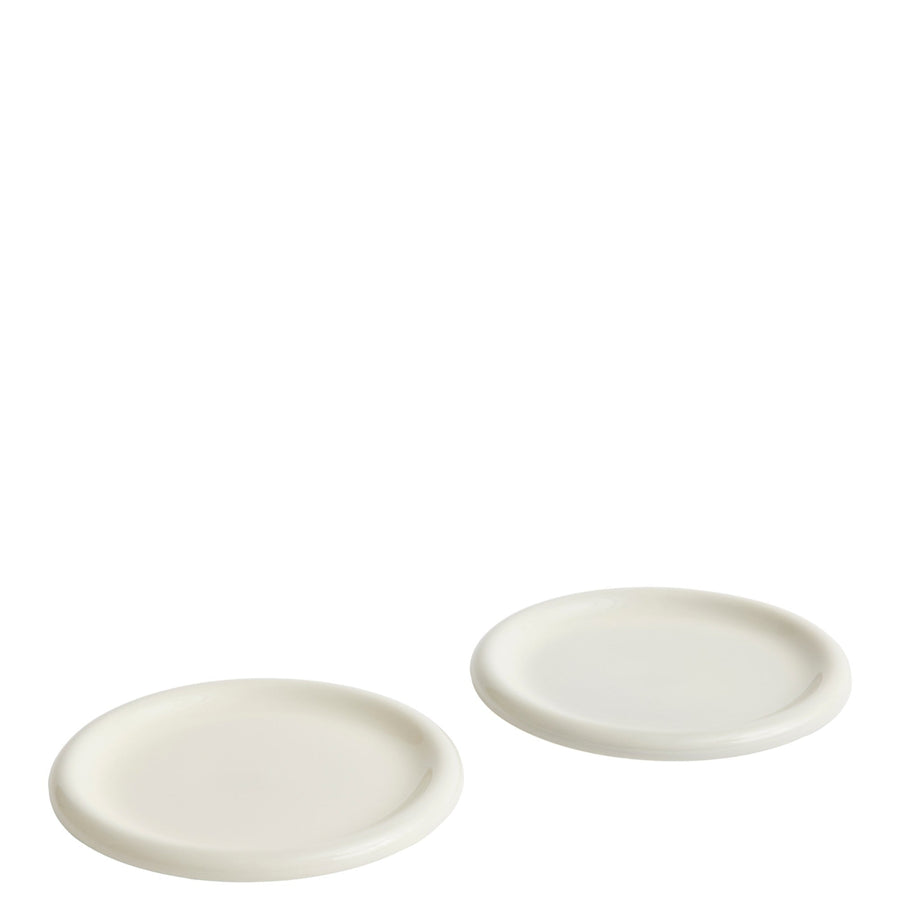 Sada talířů Barro Ø24, Off White, 2ks