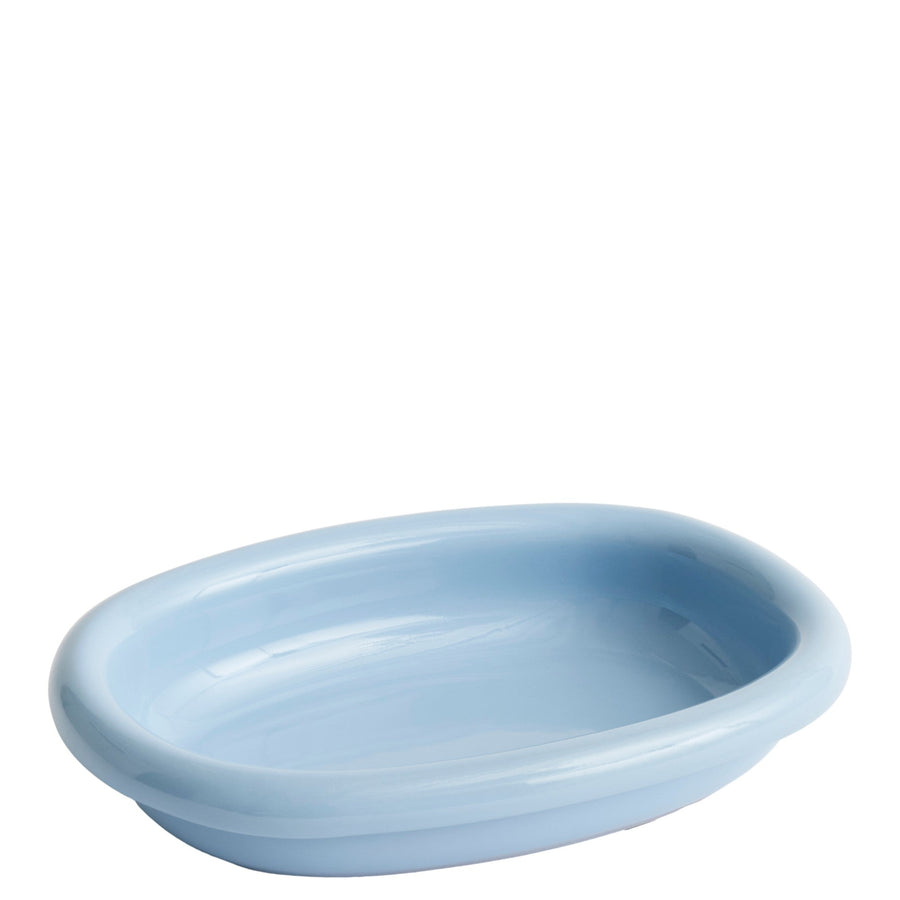 Mísa Oval Barro S, Light Blue