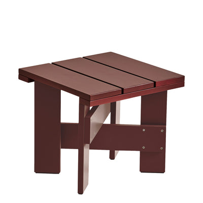 Hay Zahradní stolek Crate Low Table Small, Iron Red - DESIGNSPOT