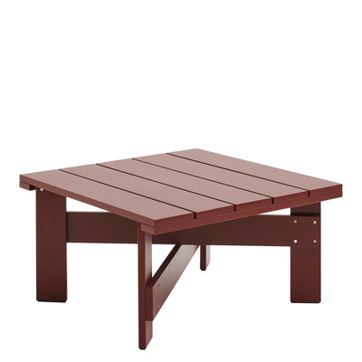 Hay Zahradní stolek Crate Low Table Large, Iron Red - DESIGNSPOT