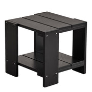 Hay Zahradní stolek Crate Side Table, Black - DESIGNSPOT