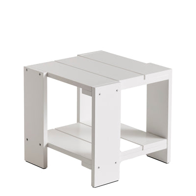 Hay Zahradní stolek Crate Side Table, White - DESIGNSPOT