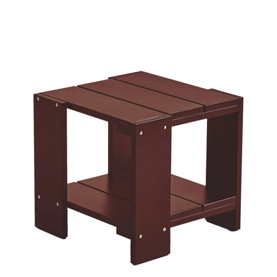 Hay Zahradní stolek Crate Side Table, Iron Red - DESIGNSPOT