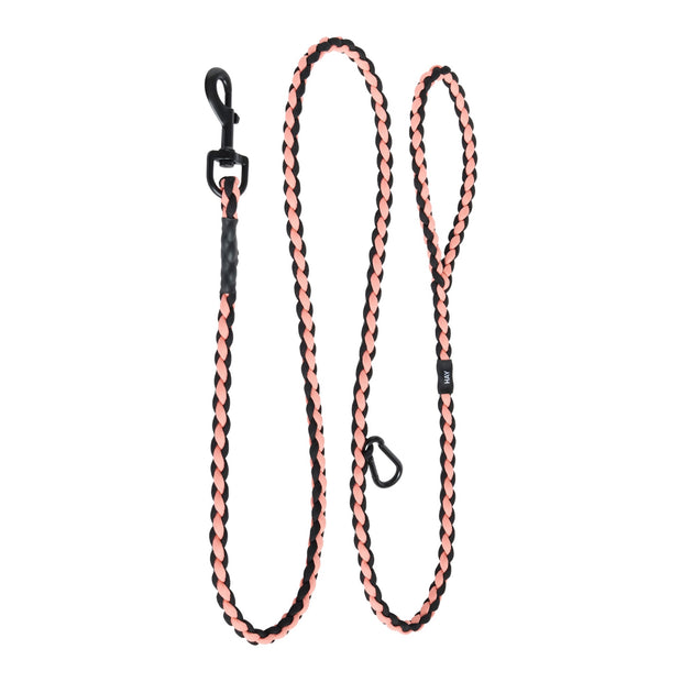HAY Prodlužovací vodítko Braided, Pink / Black - DESIGNSPOT