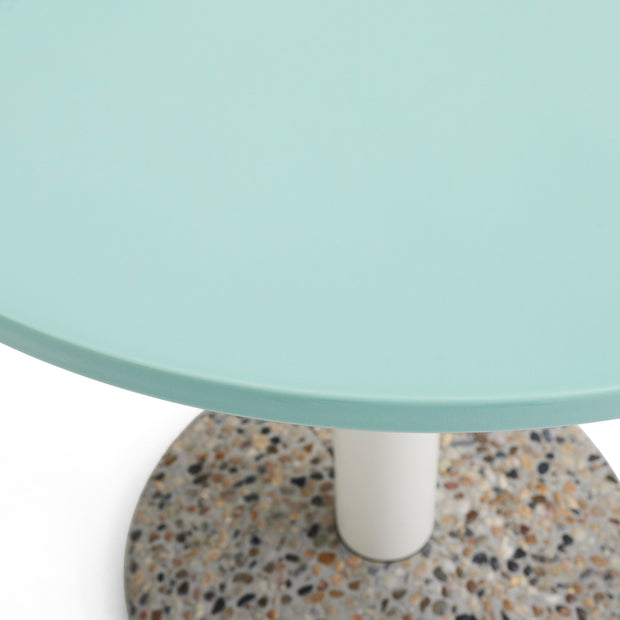 Hay Venkovní stůl Ceramic Ø70, Light Mint - DESIGNSPOT