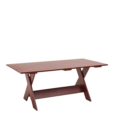 Hay Zahradní stůl Crate Dining Table, Iron Red - DESIGNSPOT