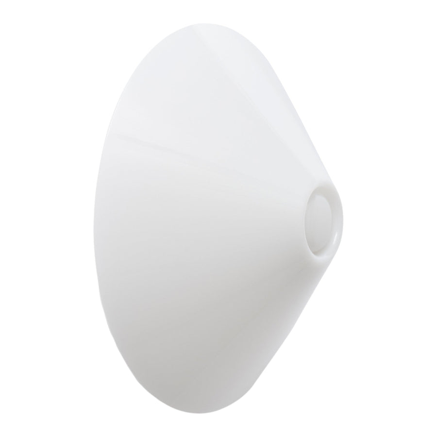 Nástěnná lampa Ono Flush Ø350, White Opal