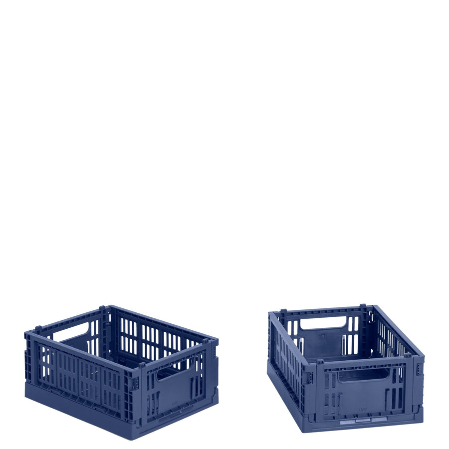 Úložné boxy Colour Crate, Mini, 2 kusy, Dark Blue
