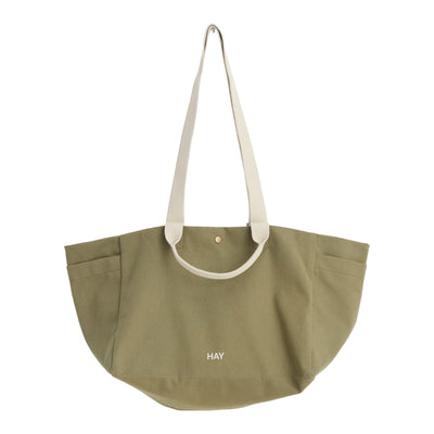 Hay Látková taška Weekend Bag, Small, Olive - DESIGNSPOT