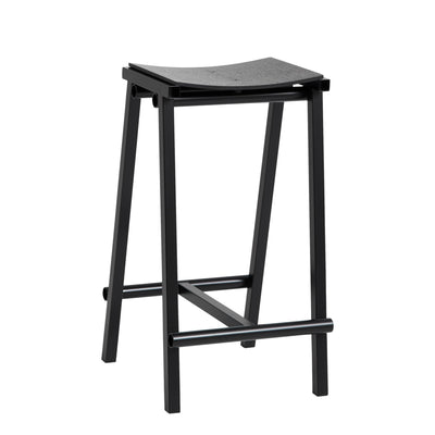 Hay Barová stolička Taburete 8 Bar Stool, Low, Black - DESIGNSPOT