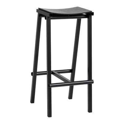 HAY Barová stolička Taburete 8, High, Black - DESIGNSPOT