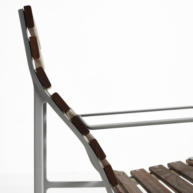 HAY Zahradní židle Traverse Armchair, Oiled / Ash - DESIGNSPOT