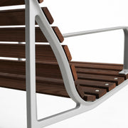 HAY Zahradní židle Traverse Armchair, Oiled / Ash - DESIGNSPOT