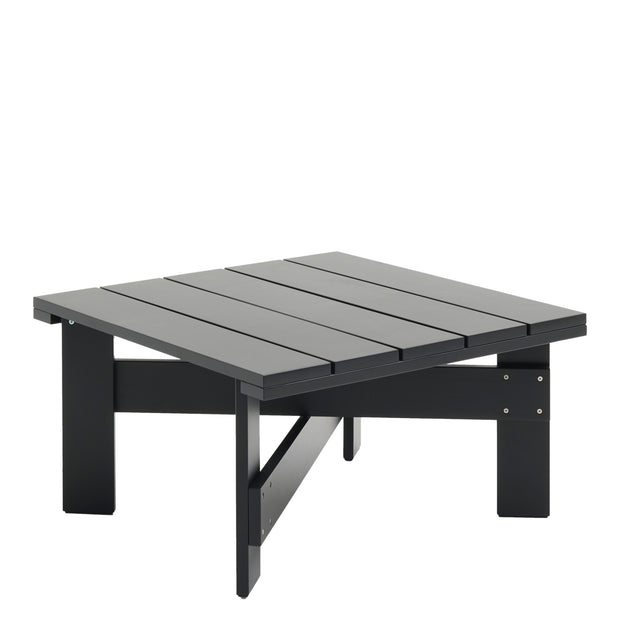 Hay Zahradní stolek Crate Low Table Large, Black - DESIGNSPOT