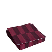 HAY Papírové ubrousky Pattern Cocktail, 20 ks, Bordeaux / Wine - DESIGNSPOT