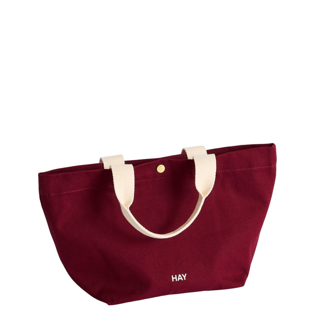 HAY Látková taška Everyday Mini, Burgundy - DESIGNSPOT