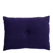 HAY Polštář Dot Linen, Dark blue - DESIGNSPOT