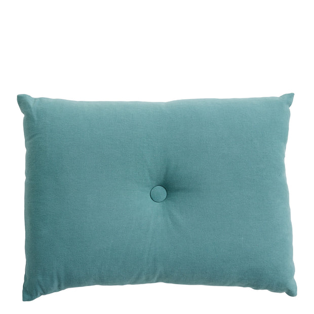 HAY Polštář Dot Linen, Petrol - DESIGNSPOT