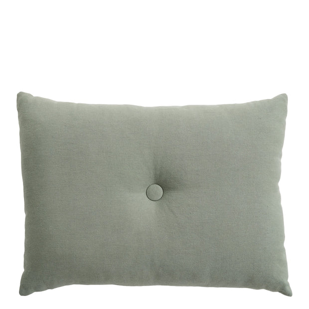 HAY Polštář Dot Linen, Pine Green - DESIGNSPOT