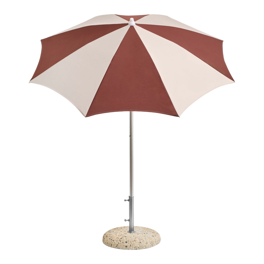 Slunečník Terrazza, Octagon, Off-white / Burgundy