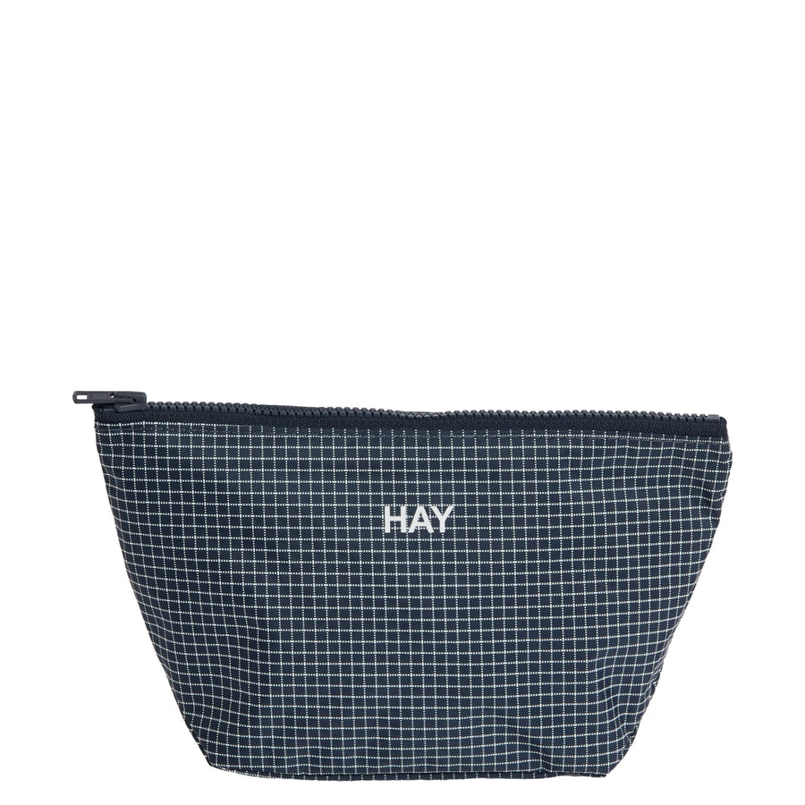 Taštička Grid Pouch, Small, Dark Blue