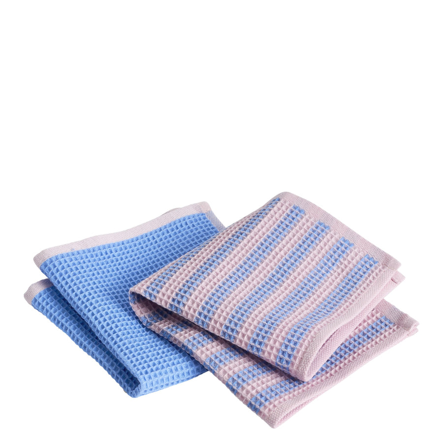 Sada utěrek Canteen, 2 ks, Sky Blue and Pink Mix