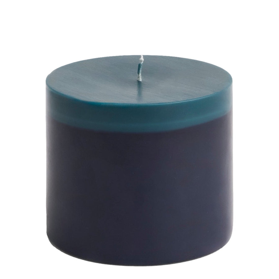 Svíčka Silo, Small, Midnight Blue and Dark Teal