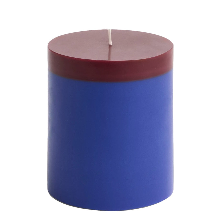 Svíčka Silo, Medium, Royal Blue and Bordeaux