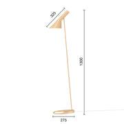Louis Poulsen Stojací lampa AJ, Warm sand - DESIGNSPOT