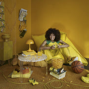 Louis Poulsen Přenosná lampa Panthella 160, Opaque yellow - DESIGNSPOT