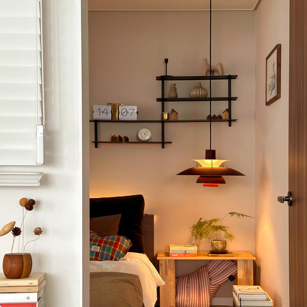 Louis Poulsen Závěsná lampa PH 5, Monochrome pale blush - DESIGNSPOT
