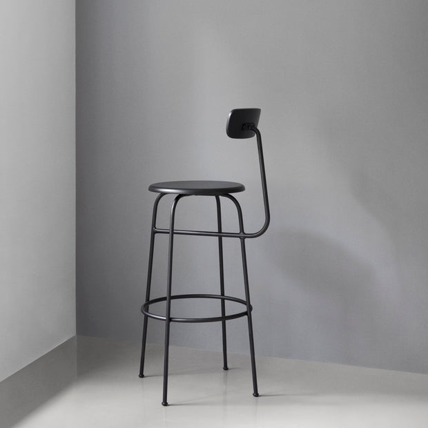 Audo Copenhagen Barová židle Afteroom Bar Chair, Black Oak - DESIGNSPOT