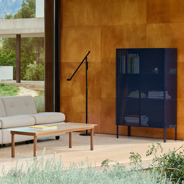 HAY Nástěnná skříňka Perforated, Soft Jade - DESIGNSPOT
